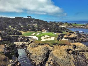 Cypress Point 15th Cove Drone